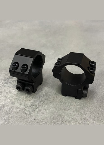 Кольца UTG Accushot, d – 25.4 мм, Medium (BH 14 мм), «Ласточкин хвост», средний профиль (RGPM-25M4) Leapers UTG (338625146)