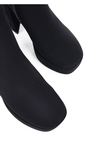 Жіночі Черевики L2325-5 Чорний Велюр Attizzare (303427773)