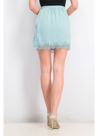 Бирюзовая юбка Mango