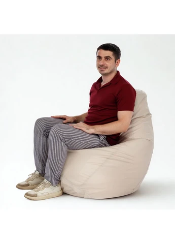 Кресло-мешок Груша Oxford M (115x75 см) Оранжевый MrBean Груша M (403254164)