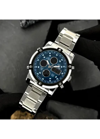 1389BU Silver-Black-Blue Skmei (387157107)