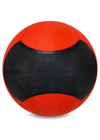 Медбол м'яч медичний Medicine Ball Червоний-чорний (вага 8 кг) FI-5121-8 Zelart (367617514)