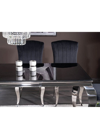 Крісло PRINCE VELVET Хром / Сірий TAP. 195 PRINCEVSZCH Signal (372178755)