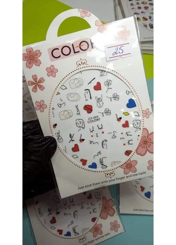 Наклейки 3D COLORF 664 No Brand (392408843)