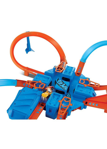 Хот Вілс Аварія хрест навхрест Hot Wheels Cros Cros Crash Track Set DTN42 Mattel (304055503)
