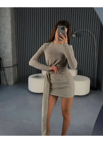 Золотой платье No Brand