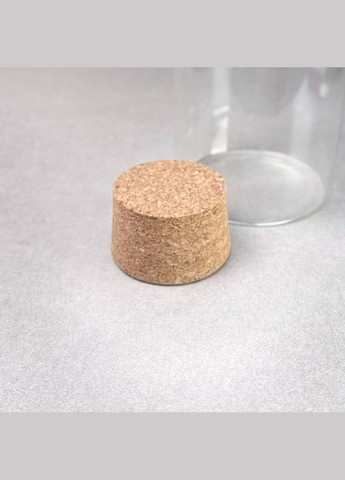 Стеклянная бутылка для напитков с пробковой крышкой 1.2 л No Brand (314963367)