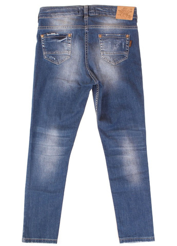 Брюки Джинсові A Yugi 8953 Синій A-yugi (306715487)