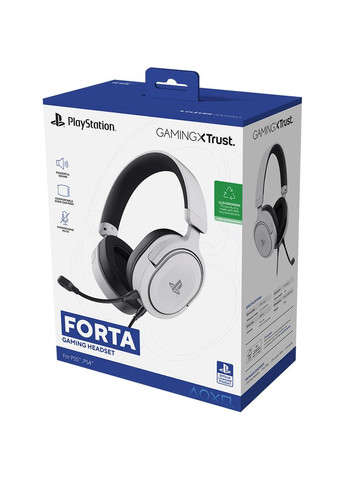 Гарнитура GXT 498 FORTA для PS5 White (24716) Trust (327008144)