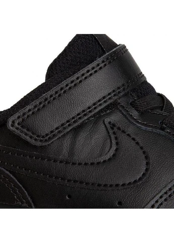 Кроссовки детские COURT BOROUGH LOW 2 (PSV) черные BQ5451-001 Nike (396998679)
