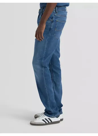 Голубые демисезонные джинсы brooklyn (112378730) Regular Fit Lee