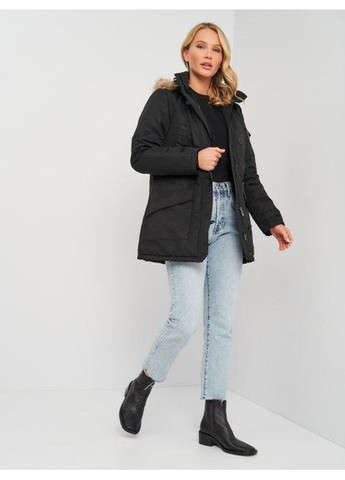 Черная куртка зима,черный, Ellos