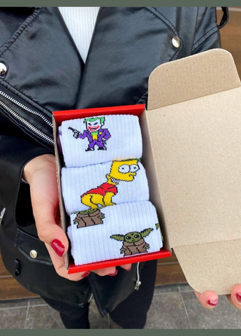 Комбинированные набор носков 3 пар Vakko (306094371)