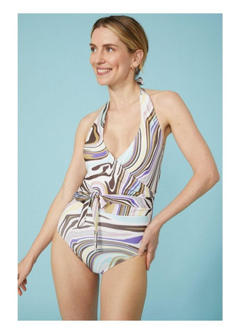 Комбінований літній купальник суцільний Mantaray