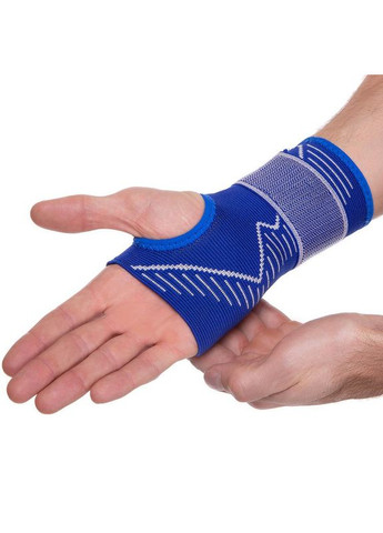 Фиксатор лучезапястного сустава (1шт) ST-7023 (полиэстер, спандекс, латекс, р-р S-M, ) SIBOTE (361438962)