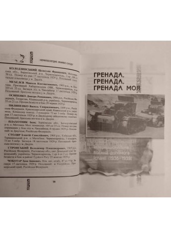 Загиблі на чужині. Книга Пам'яті України про громадян, які загинули у воєнних конфліктах за рубежем. No Brand (373646544)