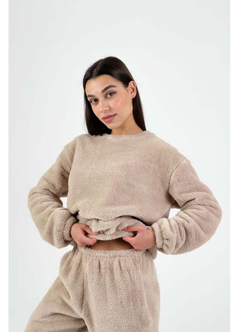 Коричнева піжама з плюшу Perfect Female