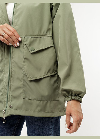Вітровка жіноча колір оливковий ЦБ-00226171 Asist (301987755}