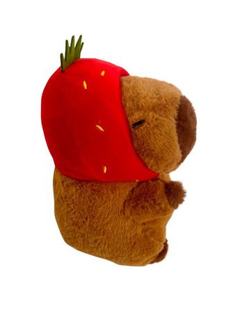 Капибара Клубника мягкая игрушка No Brand (345715853)
