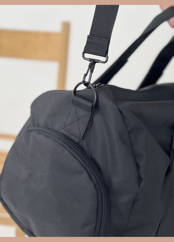 Спортивная сумка с карманом для обуви ткань оксворд 35L Black на 2 отделения ToBeYou сумка l+ (280930878)