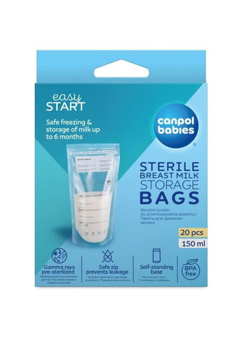 Пакеты для хранения грудного молока, 20 шт. () Canpol Babies 70/001 (328397248)