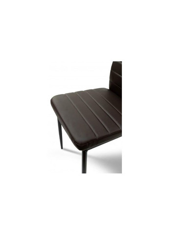 Кухонний стілець Rio екошкіра Темний шоколадний/Чорний Мікс Меблі 855262-01 855262 Мікс меблі (355468132)