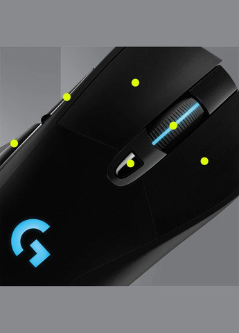 Мышь G703 Hero 25K Lightspeed Gaming Mouse Wireless/USB Black Logitech (369624019)