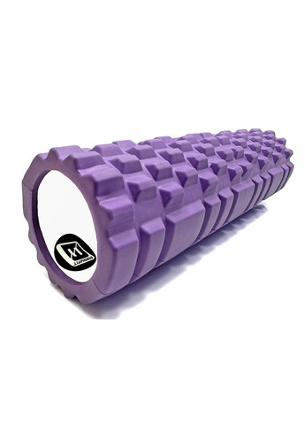 Масажний ролик Grid Roller 45 см v.2.1 Фіолетовий (A-021493) EasyFit (327092122)