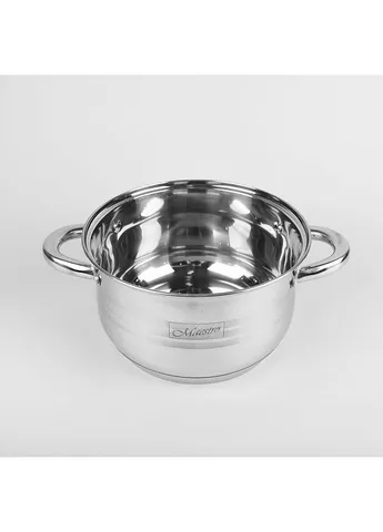 Каструля з нержавіючої сталі з кришкою 16 см, 2.1 л (MR-3513-16) Maestro (334712830)