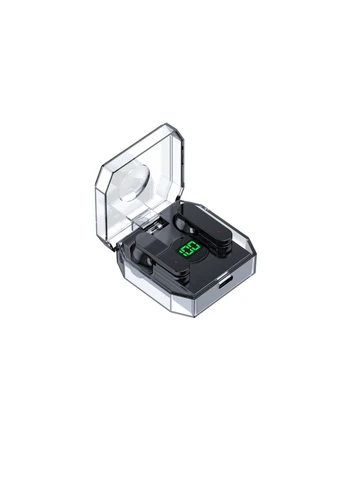 Бездротові bluetooth стереонавушники вкладки OKOP kr-103 із шумозаглушенням і цифровим дисплеєм No Brand (385762767)