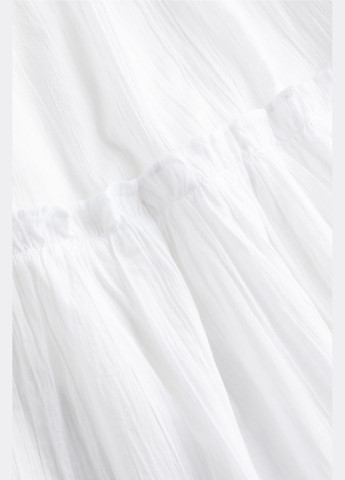 Білий повсякденний плаття, сукня H&M однотонна