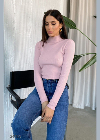 Водолазка в рубчик с воротом-стойкой Liton (303727754)