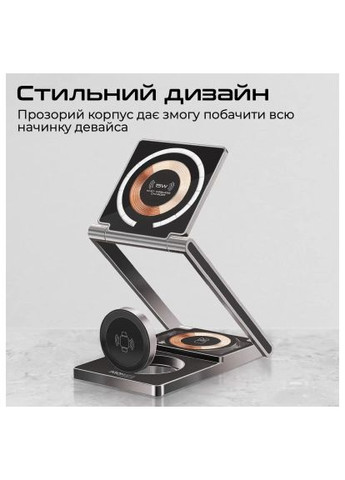Зарядний пристрій Promate lucidfold-trio (369882934)