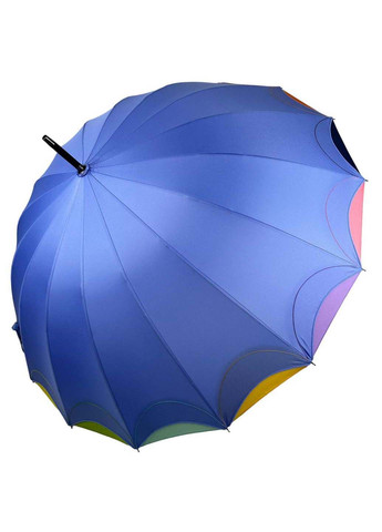 Жіноча парасолька-тростина напівавтомат на 16 спиць Susino (289977536)