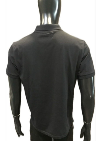 Черная футболка поло с коротким рукавом Karl Lagerfeld