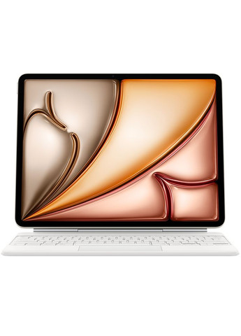 Чехол-клавиатура Magic Keyboard для iPadAir 13-inch M3 Ukrainian White (MDFW4UA/A) Apple (323205088)