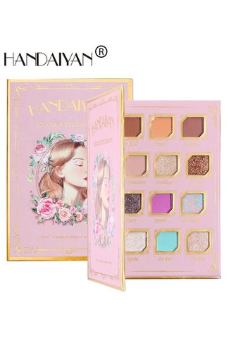 Палітра тіней 12 кольорів Handaiyan (299337636)