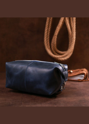 Добротная кожаная косметичка 16401 Shvigel (332052645)