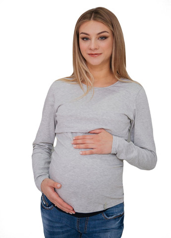 Лонгслів для вагітних з секретом для годування HN (280926865)