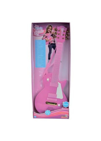 Музыкальная игрушка Электронная Рок-гитара Девичий стиль с металлическими струна (6830693) Simba Электронная Рок-гитара Девичий стиль с металлическ (368563719)
