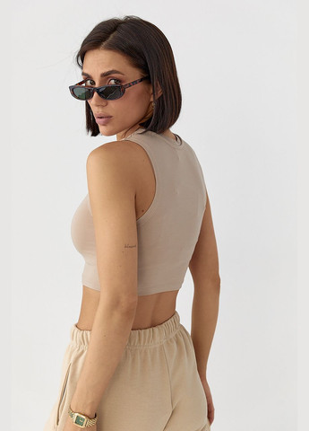 Эластичная майка-топ Lurex — 329626596