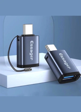 Адаптер Soray OTG (USB Female to TypeC Male) USB3.0 Adaptor grey (EZJAC-SRA0G) Essager (301090529)