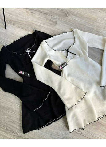 Черное кэжуал женское платье Україна