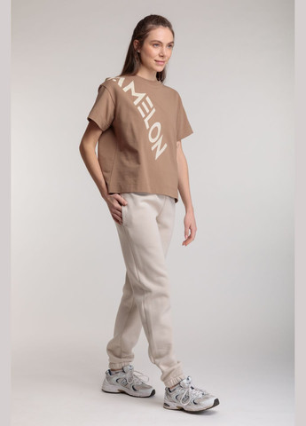 Штани джогери жіночі молочного кольору Amelon Clothing джогери (280940829)