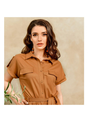 Комбинезон Liton горчичный креп