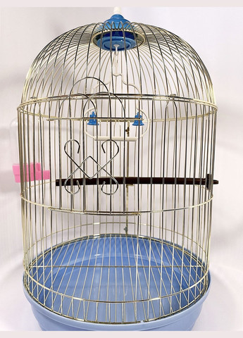 003 клетка для птиц (33х51см), голубая ZooMax (299899789)