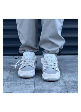 Світло-сірі Осінні чоловічі кросівки No Brand