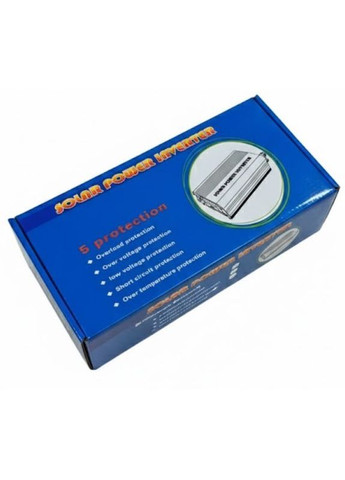 Автомобильный инвертор Power Inverter SAA-2000W преобразователь 12В в 220В модифицированная синусоида 2000 Вт (2104618923) No Brand (372466563)