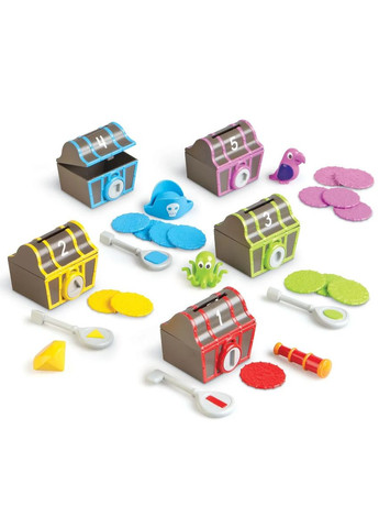 Игровой набор для сортировки и счета «Пиратские сокровища» Learning Resources (346392007)