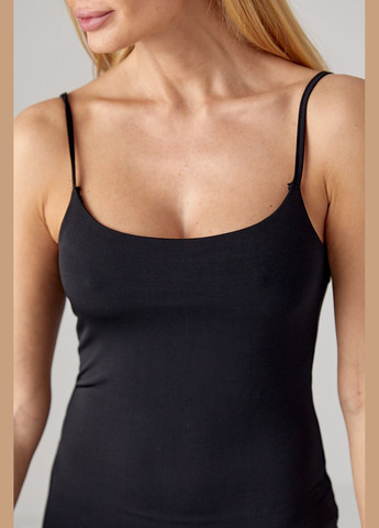 Летний женский длинный силуэтный сарафан на бретелях Lurex